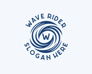 Water Waves Whirlpool logo design