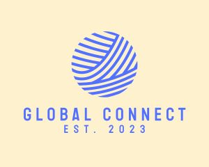 Abstract Sphere Globe  logo