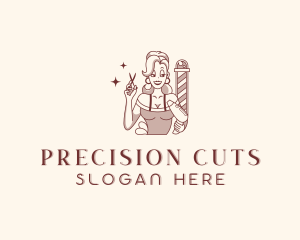 Barber Salon Stylist logo