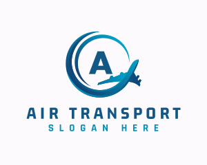 Plane Travel Airline logo design