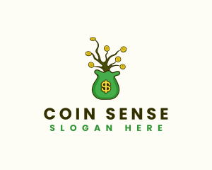 Money Tree Coins logo design