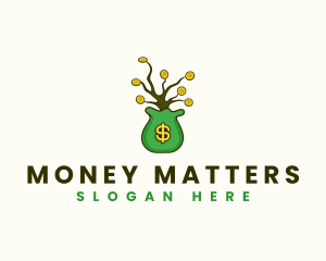 Money Tree Coins logo design