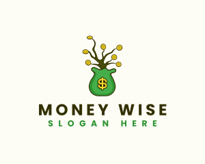 Money Tree Coins logo design