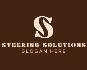 Coffee Bean Espresso Letter S logo design