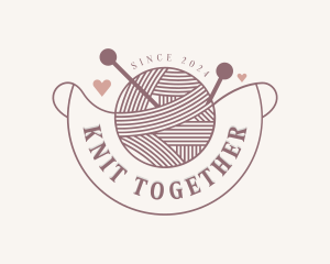 Knitting Crochet Yarn logo