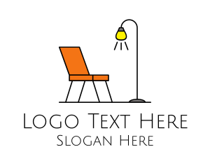 Modern Chair Lamp Furniture logo