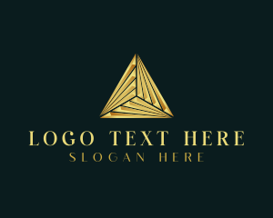 Elegant Luxe Pyramid logo