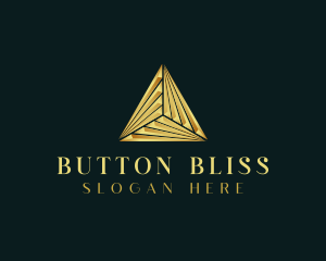 Elegant Luxe Pyramid logo design