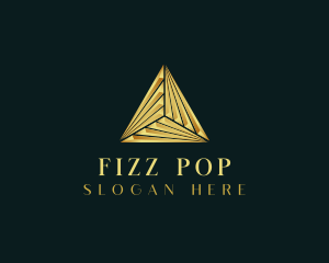 Elegant Luxe Pyramid logo design