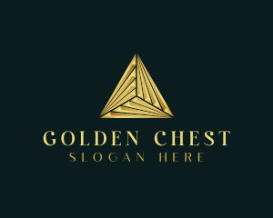 Elegant Luxe Pyramid logo design