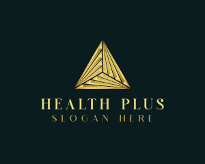 Elegant Luxe Pyramid logo design