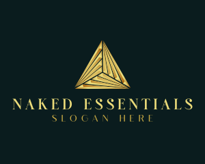 Elegant Luxe Pyramid logo design