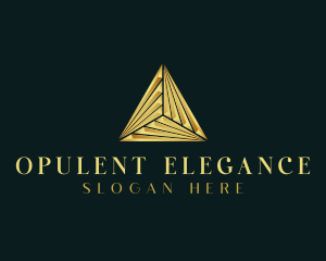 Elegant Luxe Pyramid logo