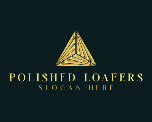 Elegant Luxe Pyramid logo design