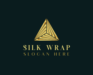 Elegant Luxe Pyramid logo design