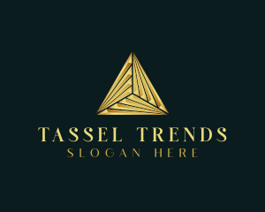 Elegant Luxe Pyramid logo design