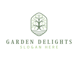 Botanical Nature Garden logo design