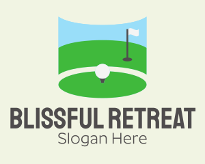 Golf Course Flag  logo