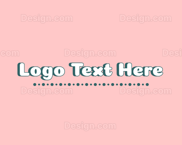 Cute Girly Boutique Logo