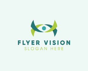 Ribbon Eye Vision logo
