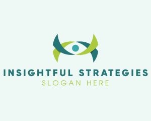 Ribbon Eye Vision logo