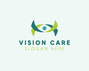 Ribbon Eye Vision logo