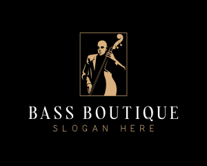 Cello Instrument Musician logo