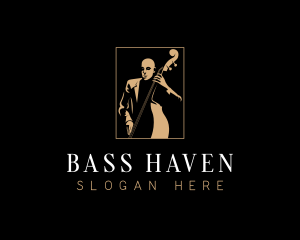 Bass Instrument Musician logo