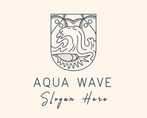 Seashell Beach Wave logo