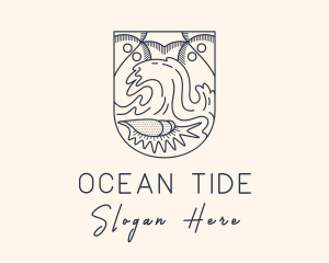 Seashell Beach Wave logo