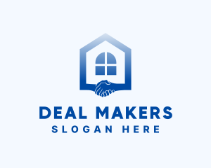 House Realtor Handshake logo design