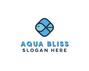 Aquatic Fish logo design