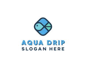 Aquatic Fish logo design