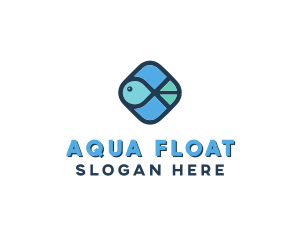 Aquatic Fish logo design