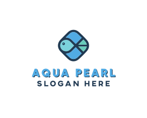 Aquatic Fish logo design