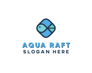 Aquatic Fish logo design