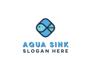 Aquatic Fish logo design