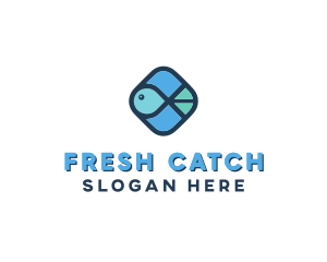 Aquatic Fish logo design