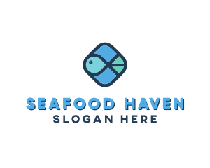 Aquatic Fish logo design