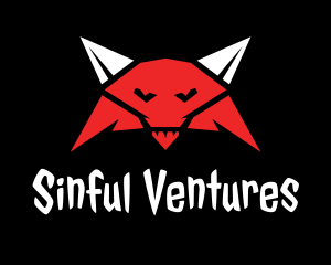 Evil Fox Skull logo