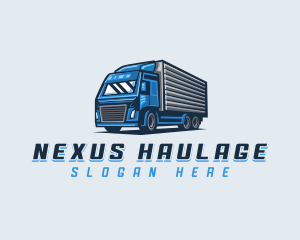 Truck Logistics Vehicle logo design