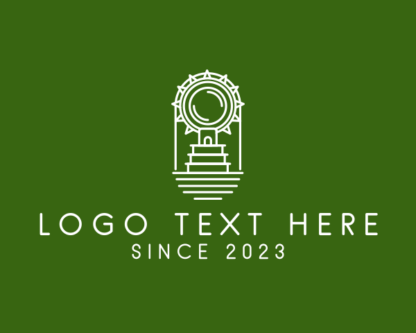 Ancient Aztec Temple  logo