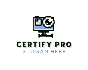 GoPro Camera Videography logo design