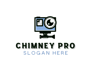 GoPro Camera Videography logo design