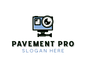 GoPro Camera Videography logo design