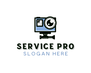 GoPro Camera Videography logo design