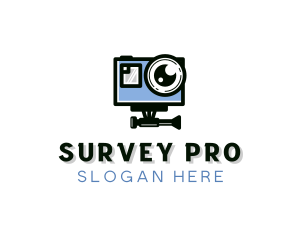 GoPro Camera Videography logo design