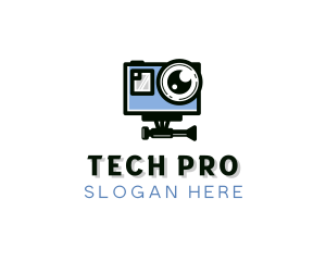 GoPro Camera Videography logo design