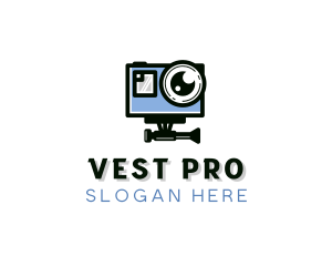 GoPro Camera Videography logo design