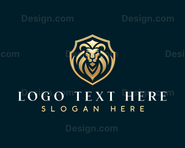 Premium Heraldry Lion Logo